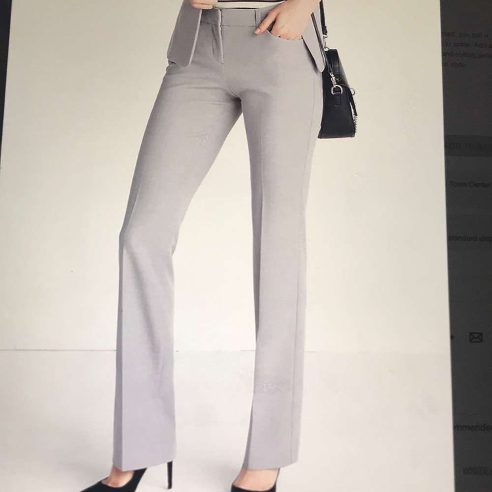 Low Rise Barely Boot Editor Pant